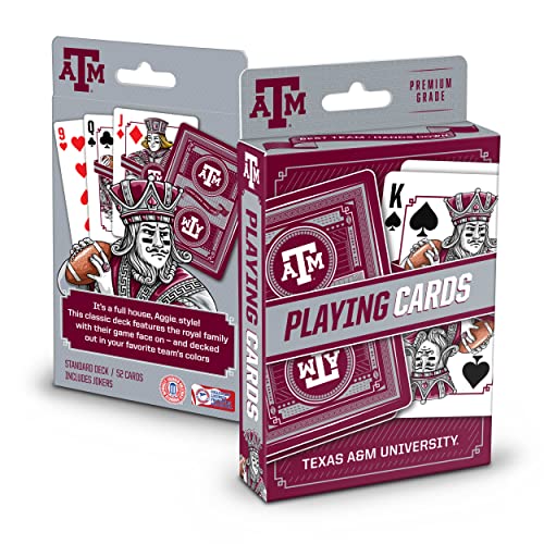 Image of YouTheFan NCAA Officially-Licensed Playing Cards - Original Artwork on All face Cards and Jokers - Team's Official Colors - Quality Linen Texture - Designed in The USA