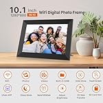 Uhale Digital Picture Frame WiFi 10.1 Inch with 32GB Storage, Electronic Photo Frames 1280 x 800 HD IPS Touch Screen, Auto Rotate, Slideshow, Instantly Share Photos and Videos from Anywhere - Image 3