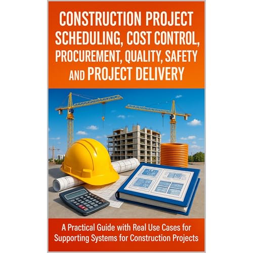 Construction Project Scheduling, Cost Control, Procurement, Quality, Safety, and Project Delivery Audiolibro Por Practicing Engineers Network arte de portada