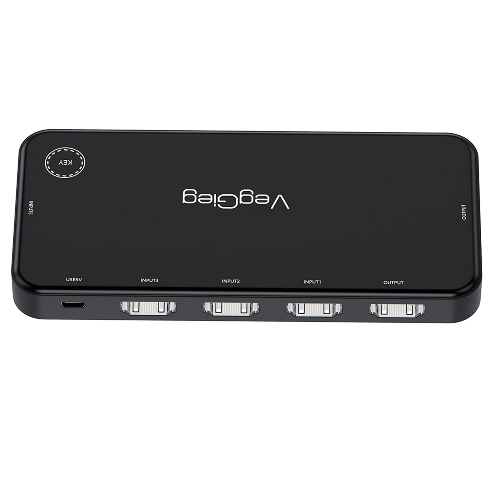 VegGieg 4K HDMI 2.0 Görüntü Seçici 5 Giriş 1 Çıkış Kumandalı Switch