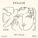  Pablo Picasso - For Peace 2022: Kalender 2022 (Fine Arts)