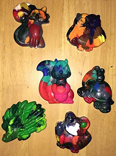 Moldfun 2Pcs Safari Animal Cake Pan Forest Woodland Animal Silicone Baking Mold Wild Zoo Frog Fox Turtle Hedgehog Owl Squirrel Chocolate Candy Jello Soap Crayon Melt Mould Ice Cube Tray #TOP6
