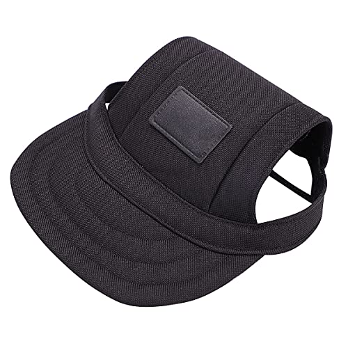 Baseballmütze Kleine Hunde Hundecap mit Ohrlöchern Basecap Sommer Baseballkappe Verstellbar Hundehut Welpen Hundemütze Sport Kappe Sonnenschutz Sonnenhut Katze Mütze Haustier Cap Outdoor