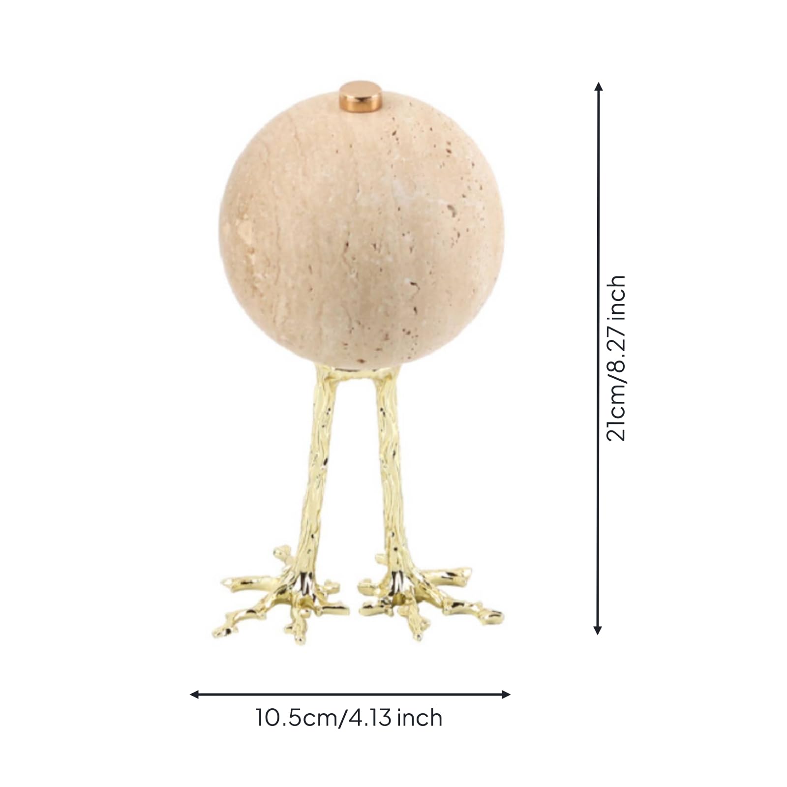 Scultura con Piedistallo Scultoreo Soprammobile Moderno Elegante Decorazione da Tavolo per Amanti Del Design, Consolle, Basso