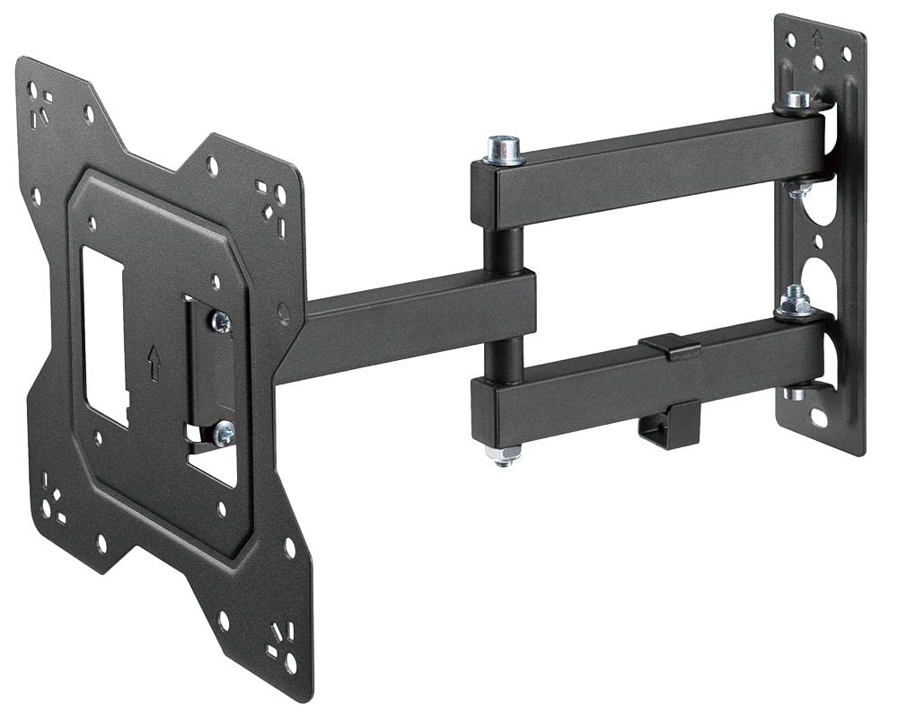 Mount-It! Soporte De Pared Fijo Para TV De Perfil Bajo, Diseño Empotrado Ultra Delgado Para Pantallas De 23 A 42 Pulgadas, Compatible Con VESA 200 X 200, Acero Resistente, Capacidad De