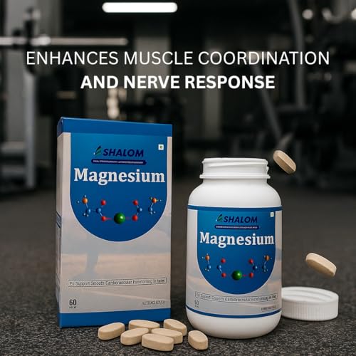 Image of Magnesium Glycinate (2000 mg, 100% RDA) | Better Sleep Quality & Muscle Recovery | High Absorption Chelated Magnesium | 60 Tablets