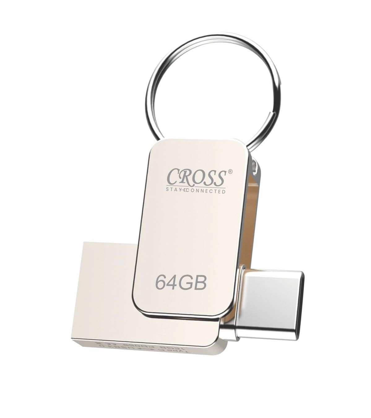 CROSS Type-C OTG 64GB PENDRIVE/Premium Metal Body with USB 3.0 Technology | 180 Mbps HIGH Speed Data Transfer | Compatible with Smartphones, LAPTOPS, TVS, Gaming Console ETC. (64 GB) (B0CBHCQ889) Amazon Price History, Amazon Price Tracker
