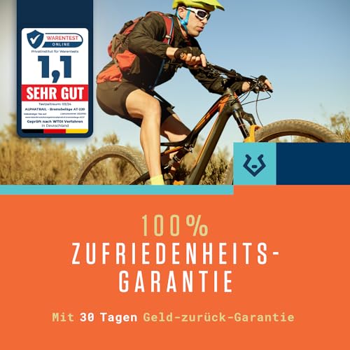 MTB Bremsbeläge für Shimano B01S B03S B05S MT200 & Tektro Bremsen I Hochleistungs-Resin I Langlebig & passgenau für E-Bikes und Mountainbikes I 1 Paar organische Scheibenbremsbeläge