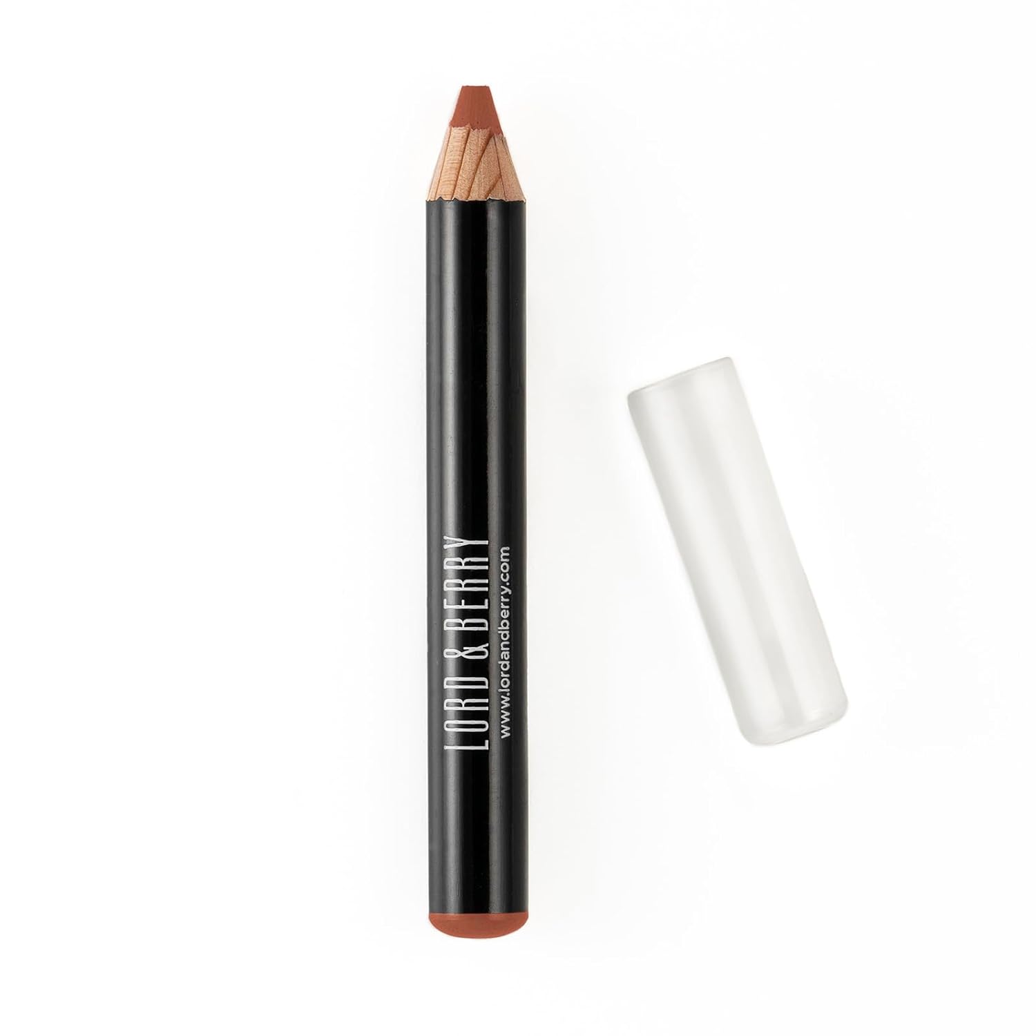 Lord and Berry Maximatte Crayon Lipstick - Matte Lipstick with Lip Liner - Enriched with Vitamin E - Intense Lasting Color - 3404 Undressed - 0.06 oz
