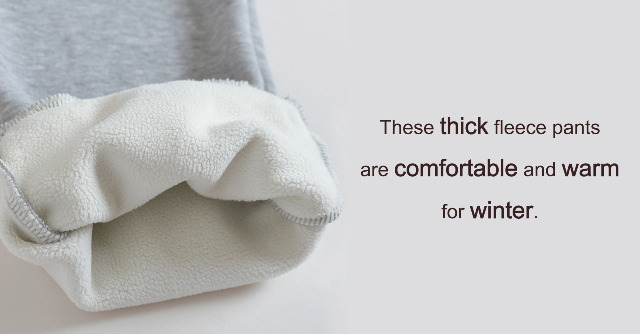 Weintee Men's Tall Fleece Pants - 34 Inch Inseam Sherpa