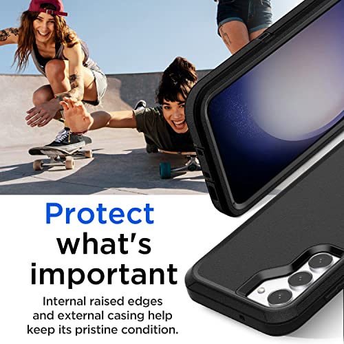 AICase for Galaxy S23 Case Heavy Duty Drop Protection Full Body Rugged Shockproof/Dust Proof 3-Layer Military Protective Durable for Samsung S23 6.1" - image 3