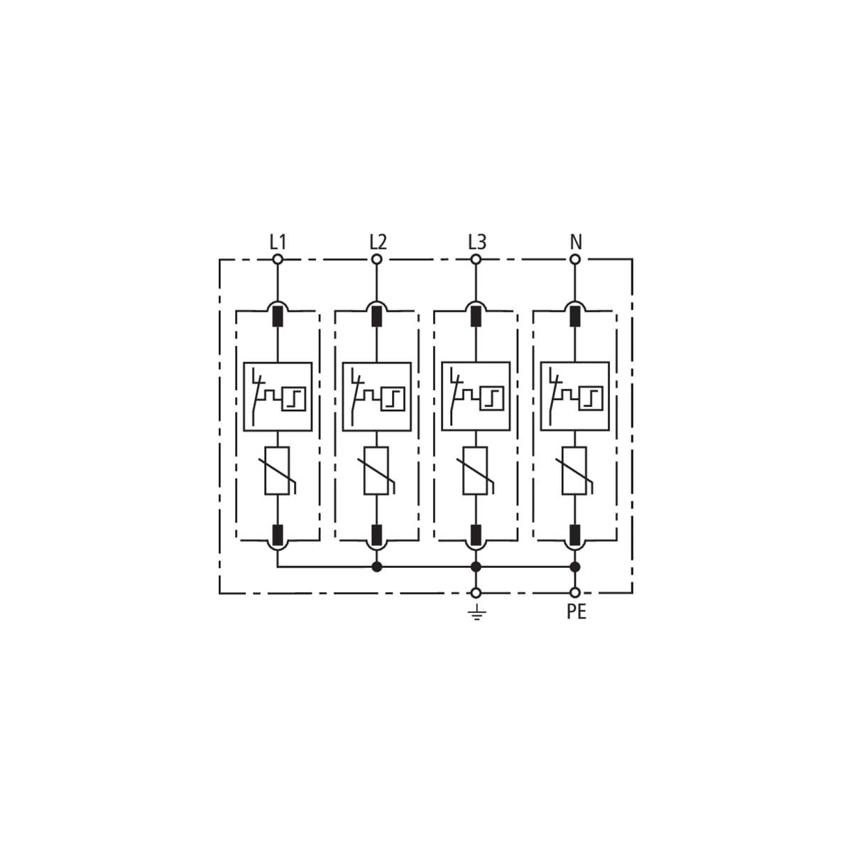 Dehn 952403 Ableiter Überspannungsschutz tipo-2 dg-m TNS 150
