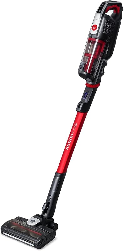 Hoover Aspirapolvere a Batteria, Rosso/Grigio, Home
