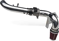 SR Performance Cold Air Intake Kit for 1996-2004 Mustang GT 4.6L - High Flow Reusable Filter, Polished Aluminum, Bolt-On HP Boost