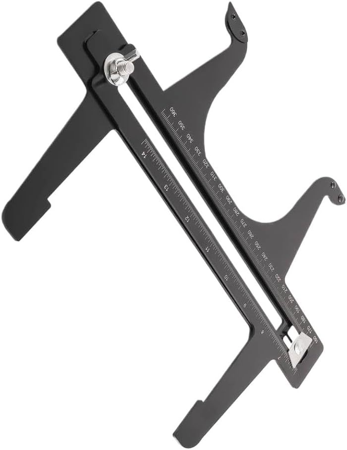 Brake Resetting Gauge With Knurled Knob 6 5 To 14 25 Inch Accurate Measurement Compatible With