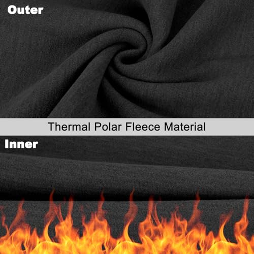 PATIKIL Winter Neck Warmer, Windproof Neck Gaiter Cold Weather Scarf Face Covering, Ski Gaiter for Men Women 5