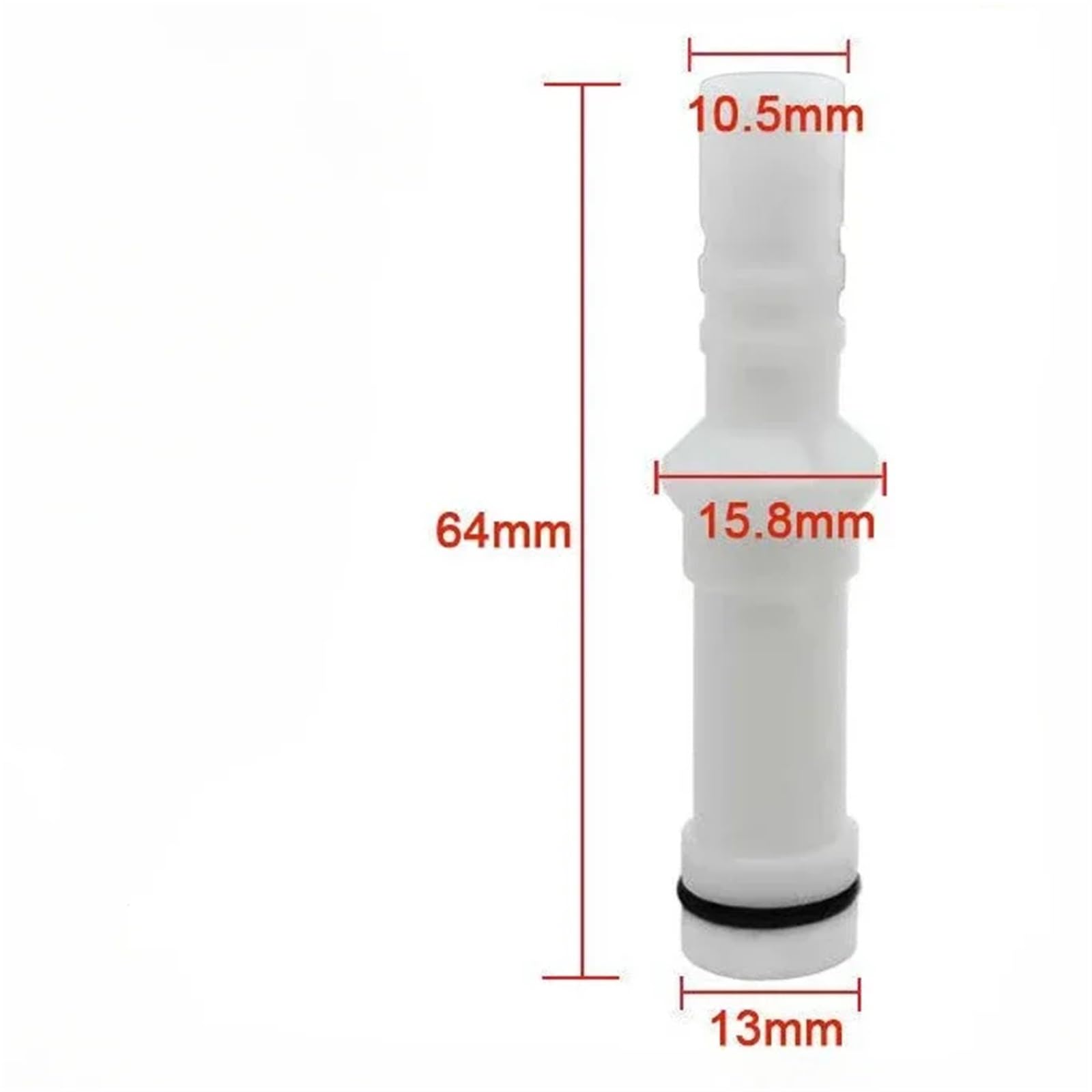 0241225 C4 Manicotto di inserimento tubo Venturi for pompa iniettore polvere Wa-gner PI-P1 o PI-F1(10PCS)