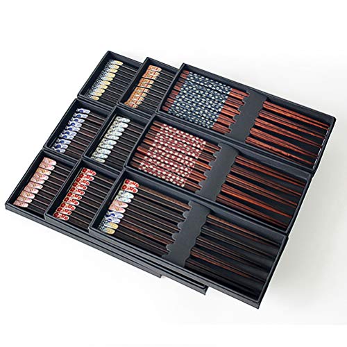 5 pares de pauzinhos de madeira estilo japonês conjunto de talheres de pauzinhos impressos para casa