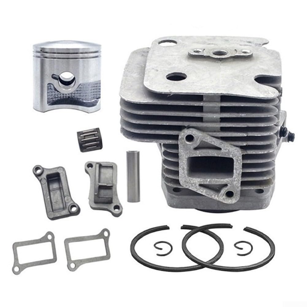 Kit cilindro di ricambio in acciaio per soffiatore a zaino 578BTF 580BFS adatto al modello 578385001 576696401 51 mm di diametro in acciaio efficiente flusso d'aria facile da installare per la pulizia