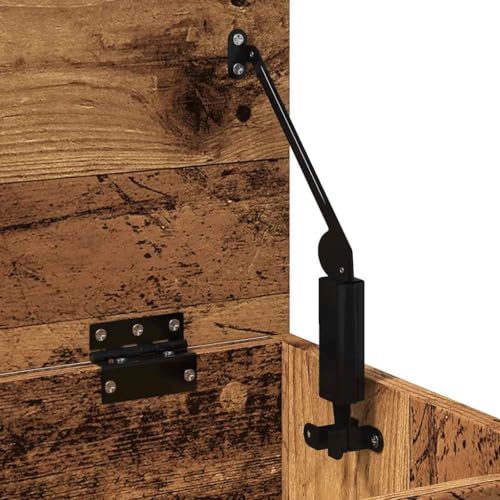 Vidaxl Scarpiera Legno Antico 60X30X45 Cm In Legno Multistrato, Panca Da Corridoio, Seduta Da Corridoio, Panca Portaoggetti, Panca Da Ingresso - 8