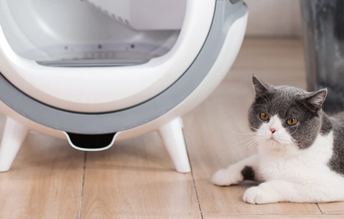 Caja de Arena Inteligente para Gatos autolimpiable