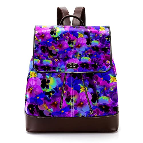 Sac à dos tendance adolescentes similicuir multicolore pour cours et loisirs