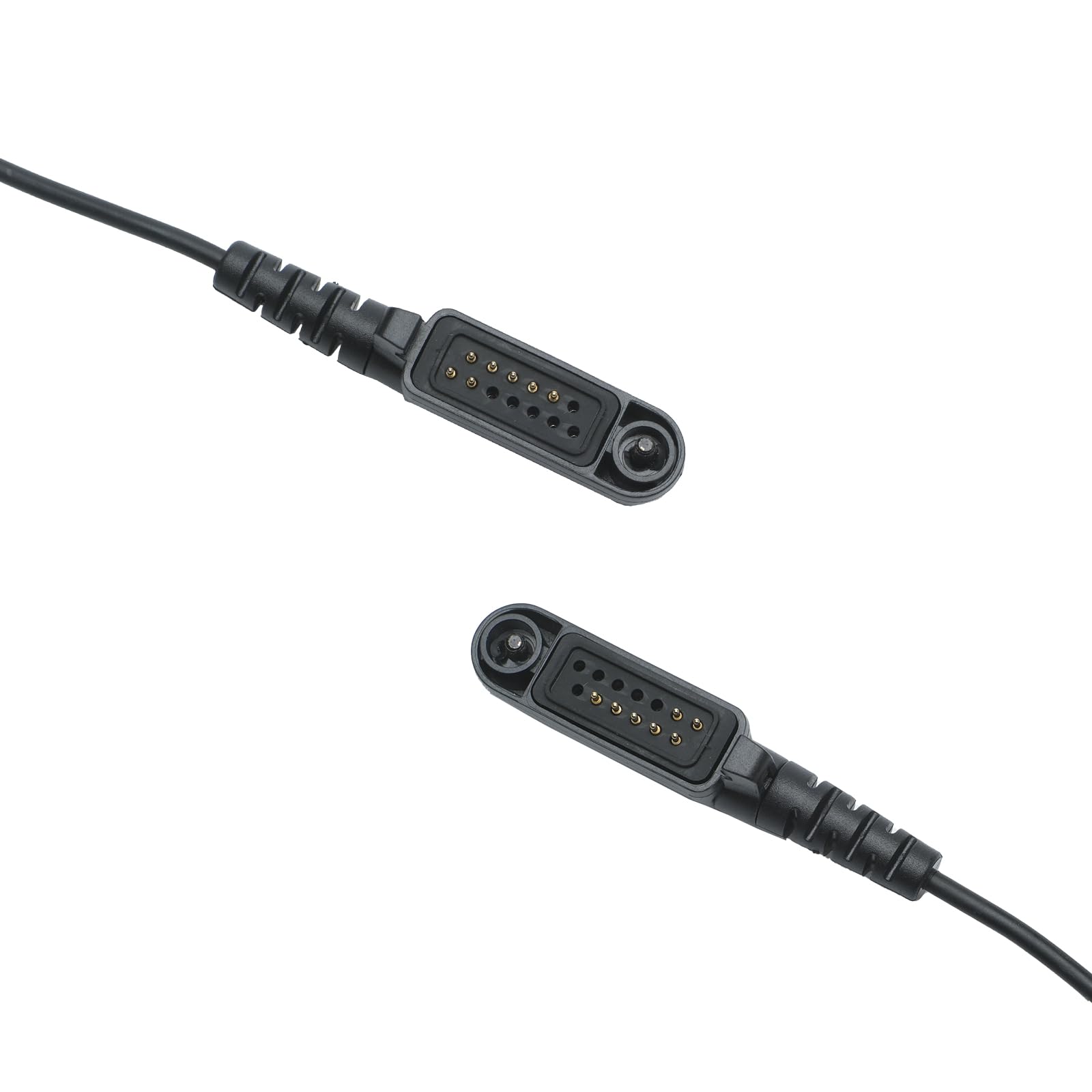 Auricolare con microfono PTT compatibile con Hytera PD602 PD682 PD662 HP780 X1e Walkie Talkie radio bidirezionale a forma di G