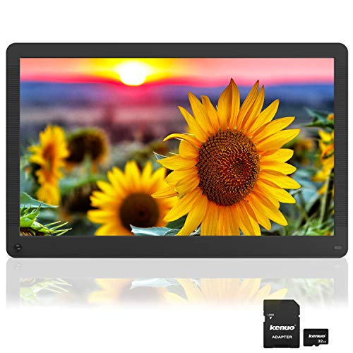 17 inch Digital Picture Frame, 1920x1080 IPS Screen Digital Photo Frame with 32G