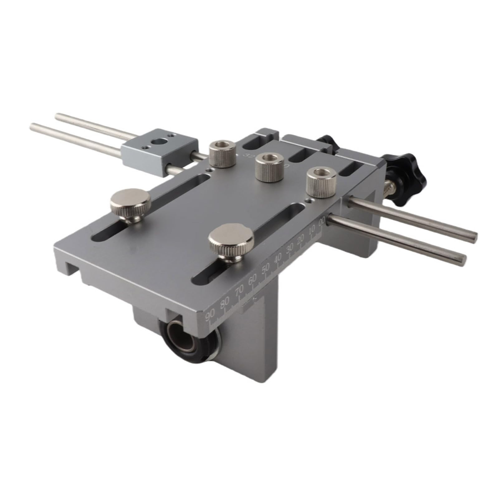3 en 1, 6/8/10/15Mm Plantilla Dowelmax, Plantilla Espigas Autocentrante, Kit de Localizador de Guía de Taladro para Carpintería