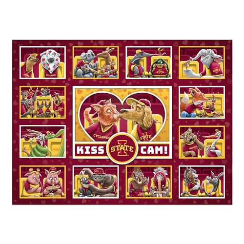 Image of YouTheFan NCAA Iowa State Cyclones inchKiss Cam inch 500 Puzzle