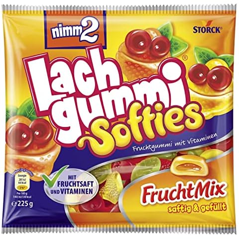 nimm2 Lachgummi Softies FruchtMix - 1 x 225g Cover