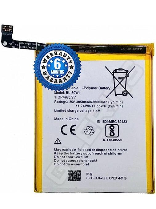 Image of Original BL-30WI Battery for Itel S42 BL-30WI Battery with 6 Month Warranty**** (P44)