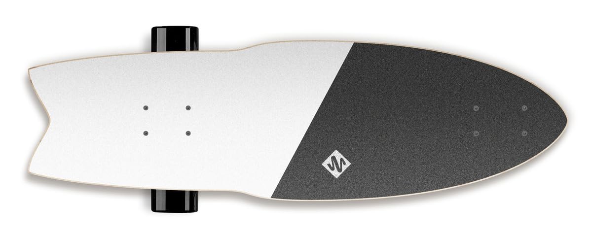 Streetsurfing - Surf Skate Snaker 30", Longboard Unisexo, Black, One Size - 11-01-002-2