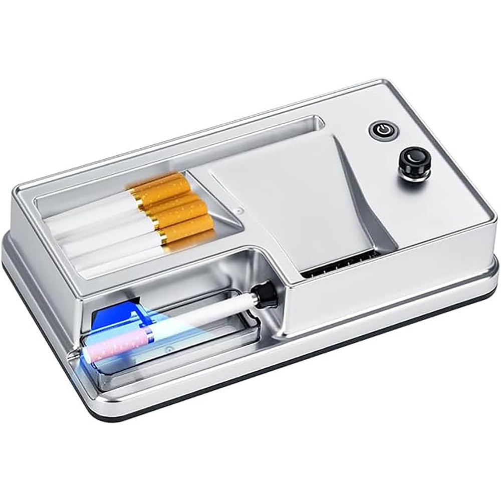 automatic cigarette rolling machine south africa Amazon.com: TsoLay Automatic Cigarettes Injector, Home Electric Cigarette  Roller with LED Intelligent Sensing and Tightness Adjust Function, for Size  of Tubes Regular Size 0.26