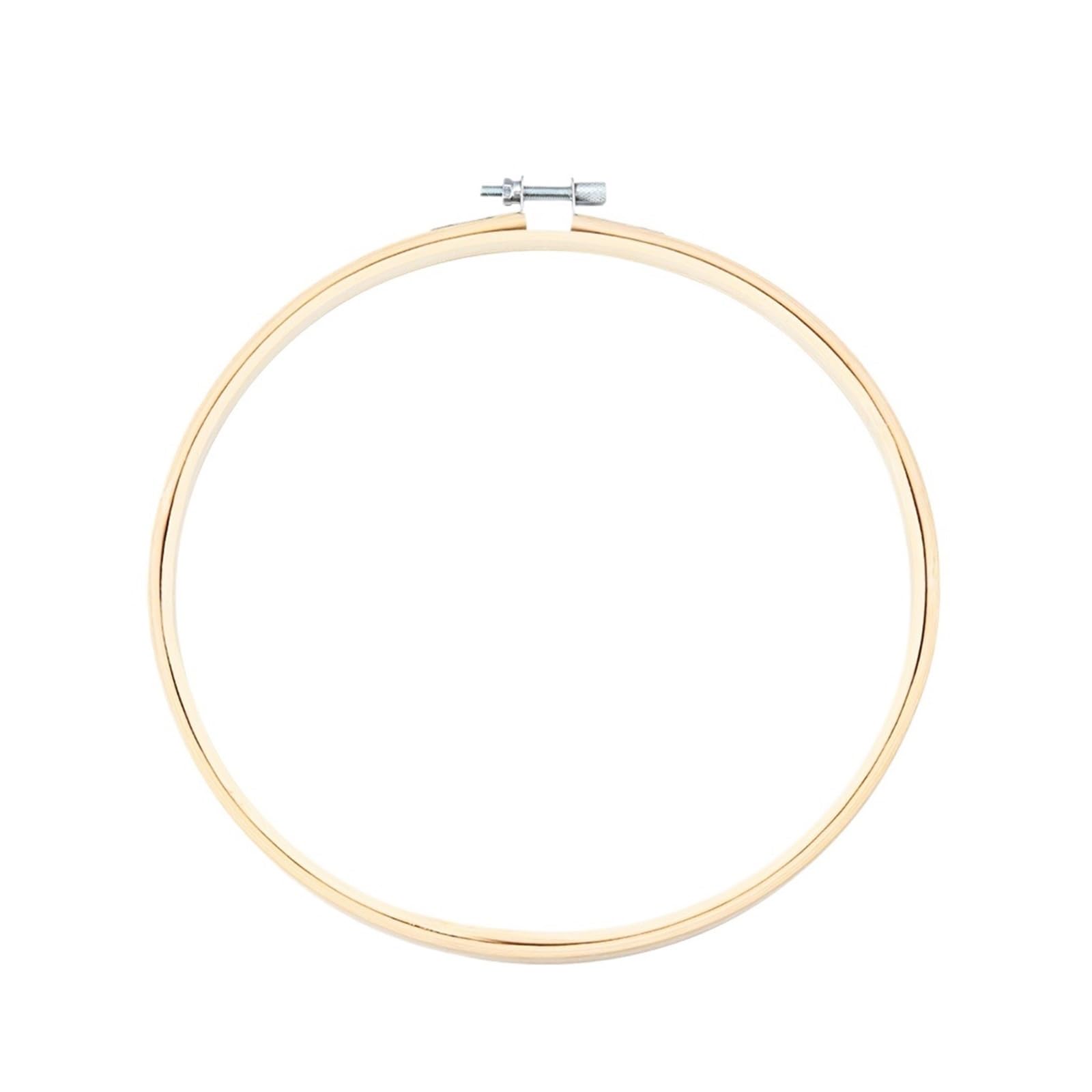 CQAHDSEVF Embroidery Hoop Circle, Mini Embroidery Hoops Set 8-30cm Bamboo Cross Stitch Frame Ring DIY(18cm-7 inch)