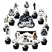37 Pcs Star Wars Decoración para Tartas,Decoración de Tartas Cumpleaños,Star Wars Cake Topper,Star Wars Cupcake Topper,Adorno de Torta,Topper de Tarta,Decoración de Pastel,Decoración Suministros