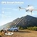 PLEGBLE GPS Drones with Camera for Adults 4K, Brushless Motor FPV Drone with Auto Return, Follow Me,Tap Fly & Circle Fly, Under 249g, 46 Mins Flight, Foldable Drone for Adults Beginners