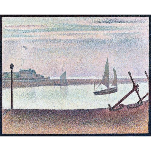 Toile roulée Seurat The Channel at Gravelines ARTICULOZY 101x127 cm