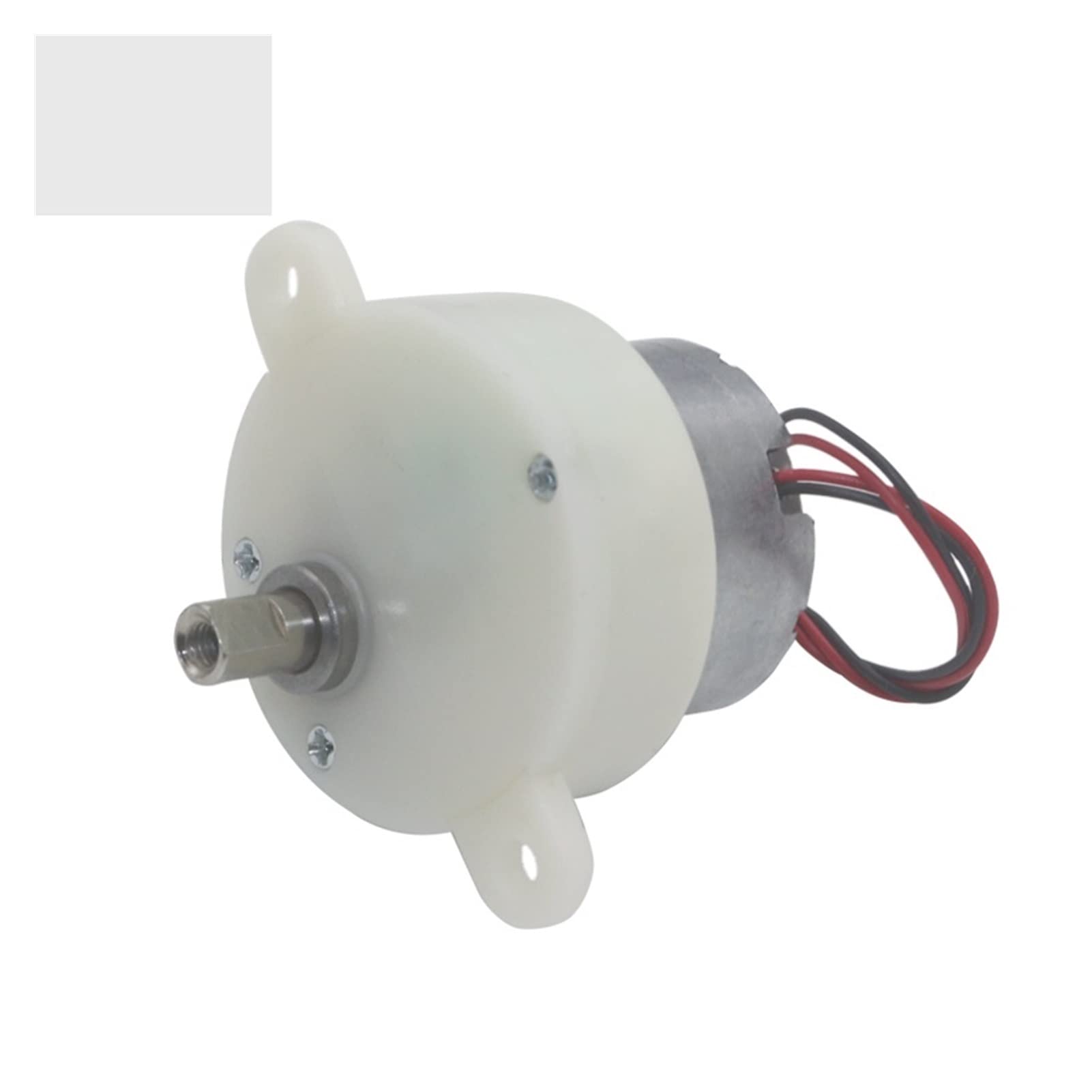 FCARUMIQP Mini Motor 50pcs Micro Gear Eccentric Shaft DC 6v Low Speed 5RPM 100RPM Plastic Silent Positive and Negative Geared : 6V 100RPM(6V 5RPM)