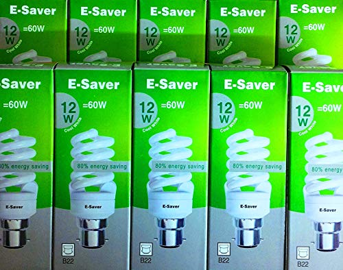 E-Saver - CFL Full Spiral - Lampadine a risparmio