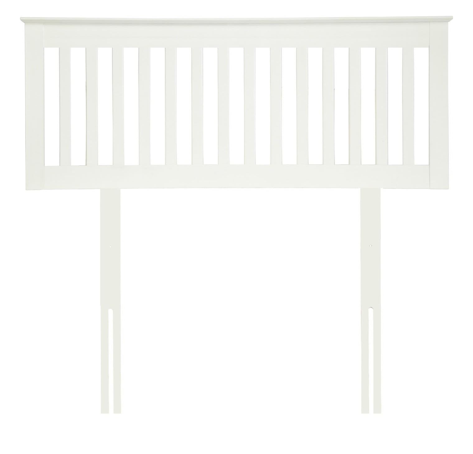 Gere Headboard by Sweet Dreams Solid Wood in White Double