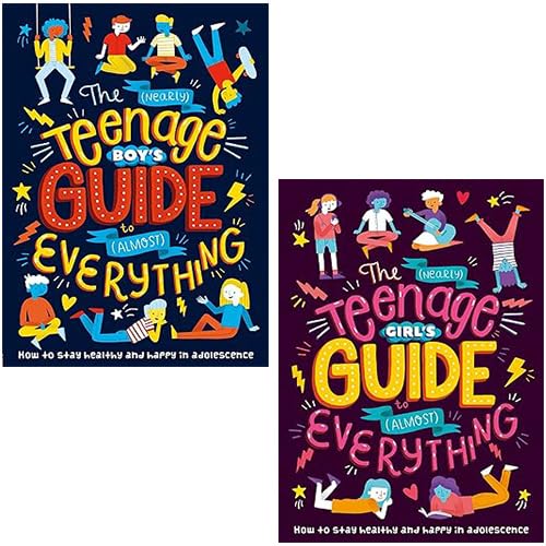 Sharie Coombes 2 Books Collection Set (The (Nearly) Teenage Girl's Guide to (Almost) Everything & The (Nearly) Teenage Boy's Guide to (Almost) Everything)