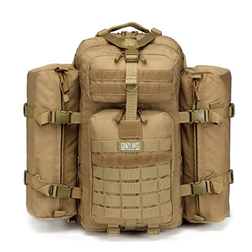 Best Military Tactical Backpack 2 Detachables & Waterproof