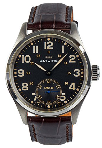 Glycine KMU 48 Kriegs Marine Uhren Manual Wind Watch