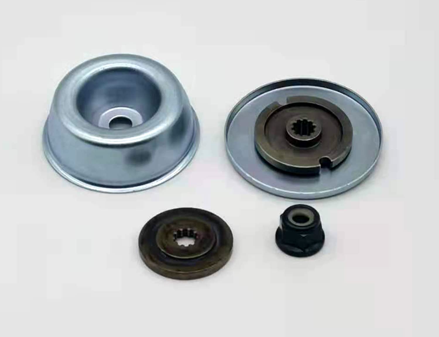 Gabasinover,4126 642 7600 4126 713 3100. 4130 713 1600 Nut Rider Plate Thrust Washer Gear Box Head Accessories for STIHL FS-KM Gearcase FS120 FS200 FS250 or FS-KM Trimmer BrushCutter