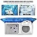 COSTWAY Portable Washing Machine, 2-in-1 Twin Tub 26lbs Capacity Laundry Washer(18lbs) and Spinner(8lbs) with Control Knobs, Timer Function, Drain Pump, Perfect for Home Apartment RV, Blue