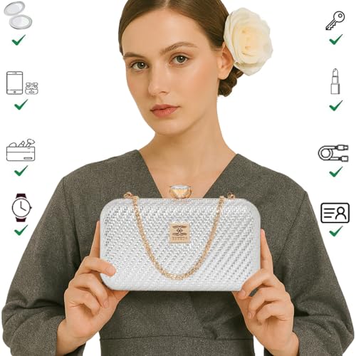 Image of ESBEDA Sparkle Luxe Women's Clutch For WomensStylish Clutch | Gift Bag For Women