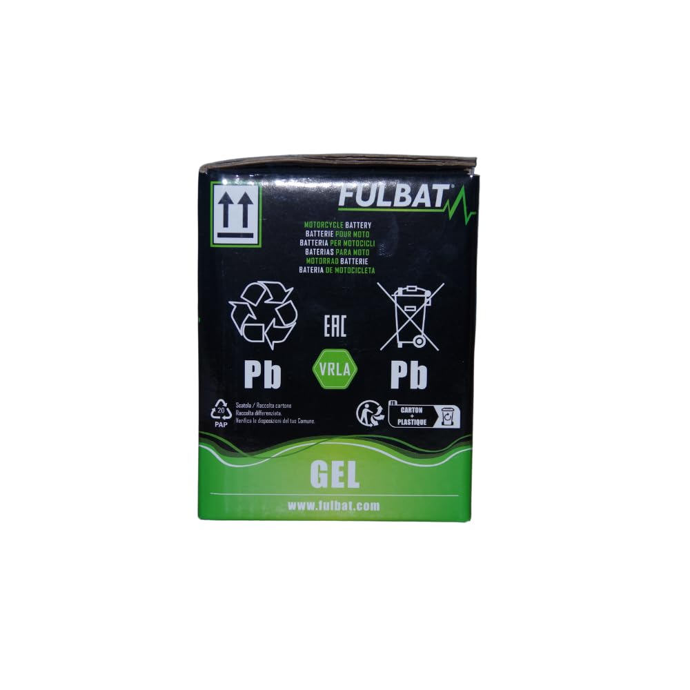 - Batteria per moto FULBAT GEL FTX7A-BS / YTX7A-BS12V 6,3AH 90A