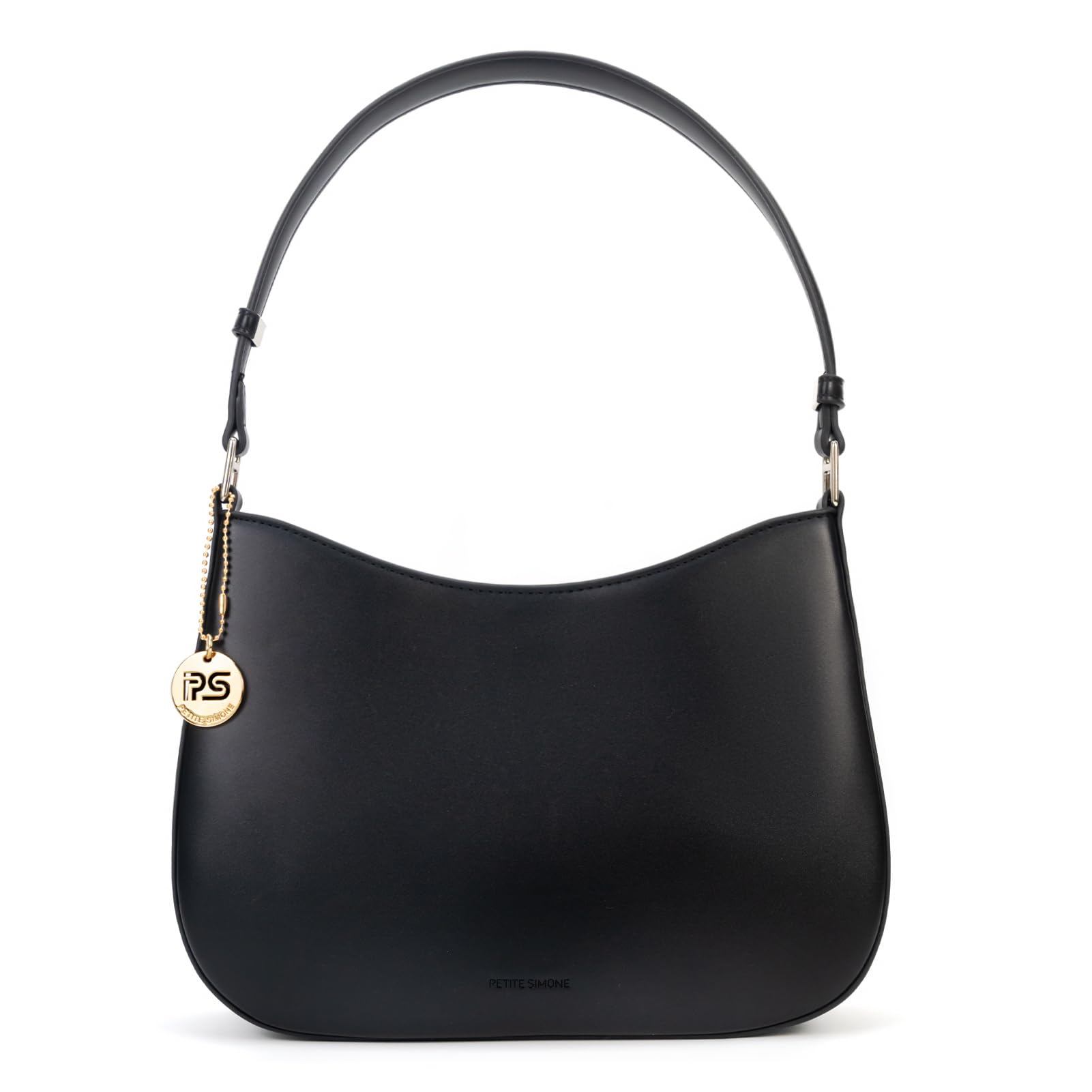 PS PETITE SIMONE Shoulder Bag for Women Black Purses for Women Small Purse Women's Shoulder Handbags Shoulder Bag
