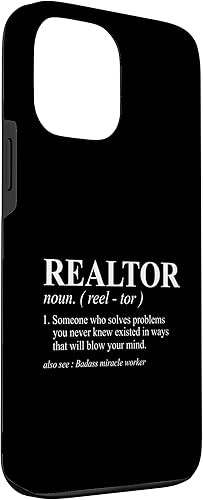 Miniatura 3 de Funda para iPhone 13 Pro Max Realtor Definition